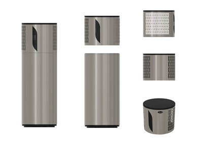 お湯のための国内統合ヒートポンプ給湯器のみ200L 300L空気側排出