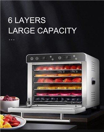 Stainless Steel Quite Food Dehydrator